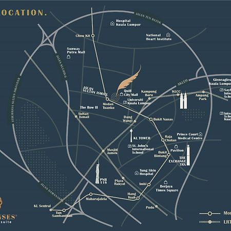 Quill City Residences Klcc, Five Senses Kuala Lumpur Ngoại thất bức ảnh